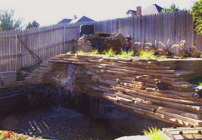 Lower pond