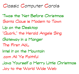 Computer Carols